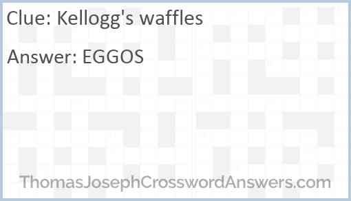 Kellogg's waffles Answer