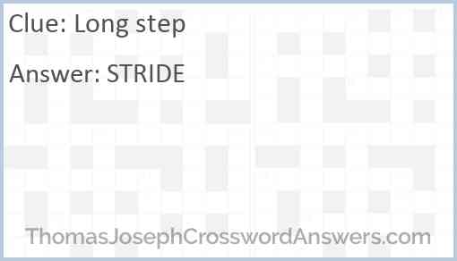 Long step Answer