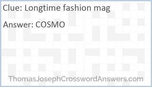 Longtime fashion mag Answer