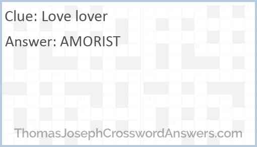Love lover Answer