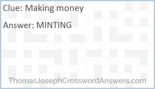 Making money Answer