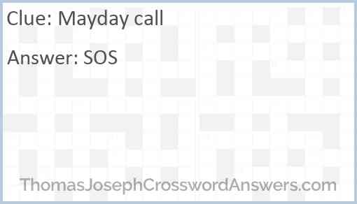 Mayday call Answer