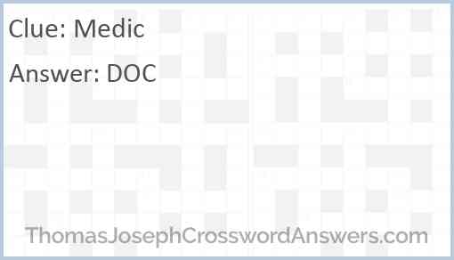 Medic Answer