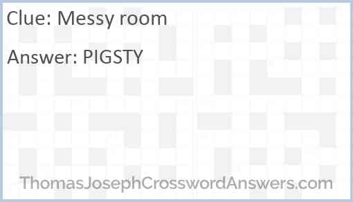 Messy room Answer