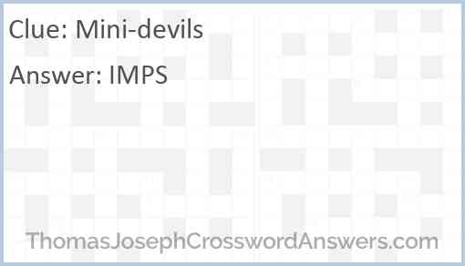 Mini-devils Answer