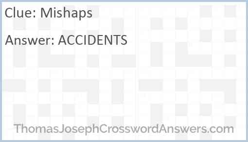 Mishaps Answer