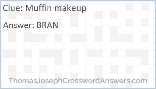 Muffin makeup Answer