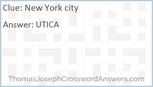 New York city Answer