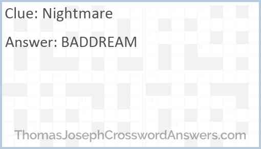 Nightmare Answer