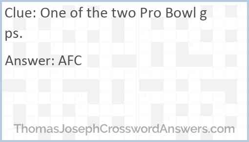 One of the two Pro Bowl gps. Answer