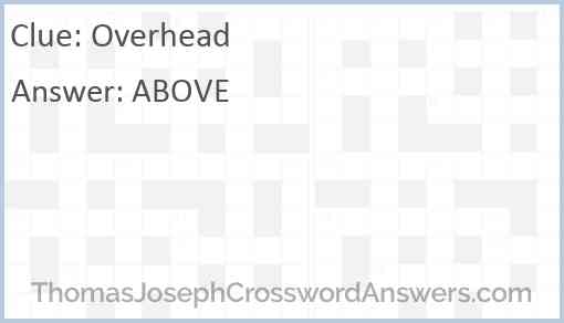 Overhead Answer