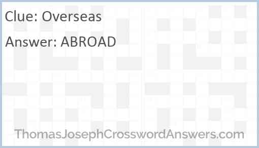 Overseas Answer
