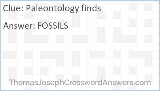 Paleontology finds Answer
