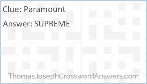 Paramount Answer