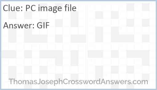 PC image file Answer