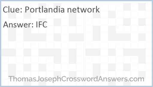 Portlandia network Answer