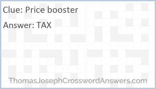 Price booster Answer