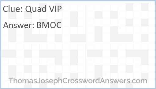 Quad VIP Answer