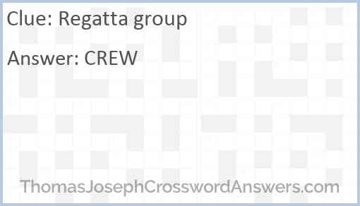 Regatta group Answer