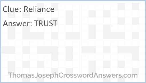 Reliance Answer