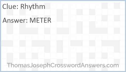 “— Rhythm” Answer