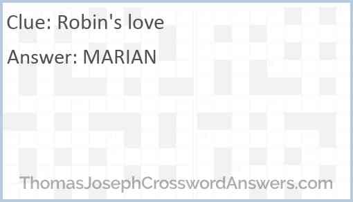 Robin's love Answer