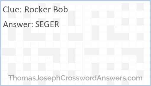 Rocker Bob Answer