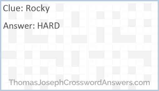 Rocky Answer