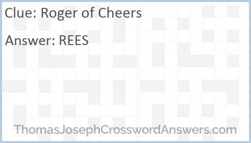 Roger of “Cheers” Answer