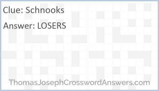 Schnooks Answer