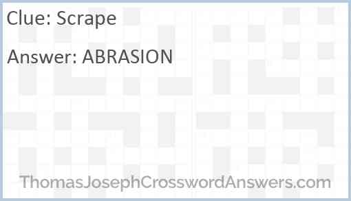 Scrape Answer