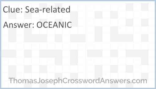 Sea-related Answer