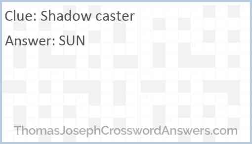 Shadow caster Answer