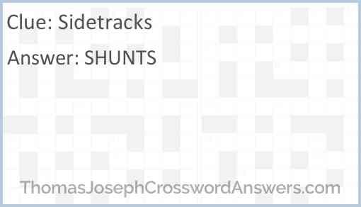 Sidetracks Answer