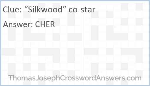 “Silkwood” co-star Answer