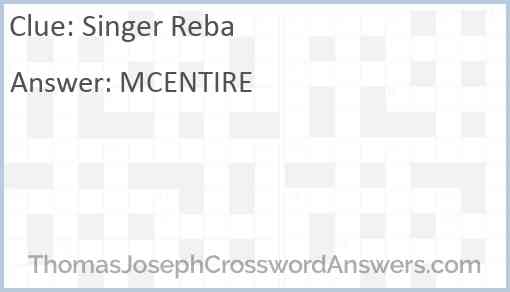 Singer Reba Answer