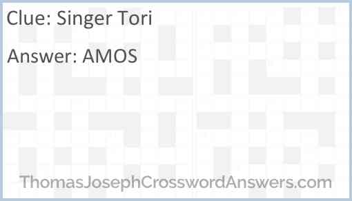 Singer Tori Answer