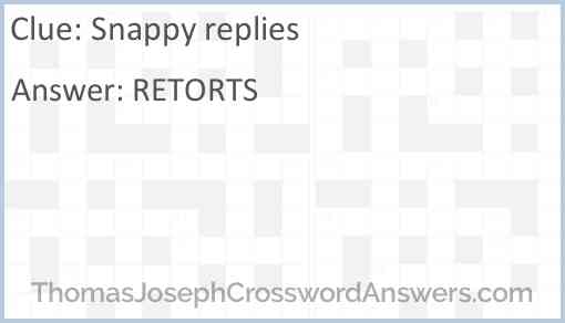 Snappy replies Answer