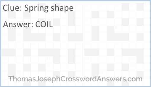 Spring shape Answer