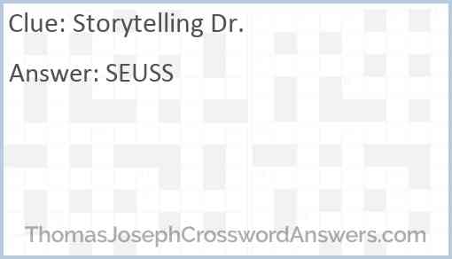 Storytelling Dr. Answer