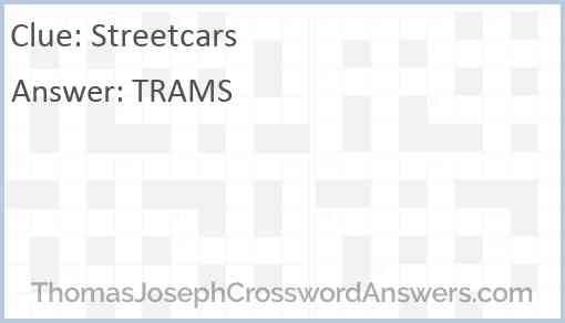 Streetcars Answer