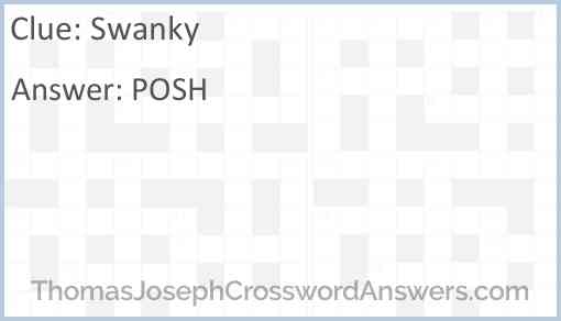 Swanky Answer