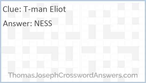 T-man Eliot Answer