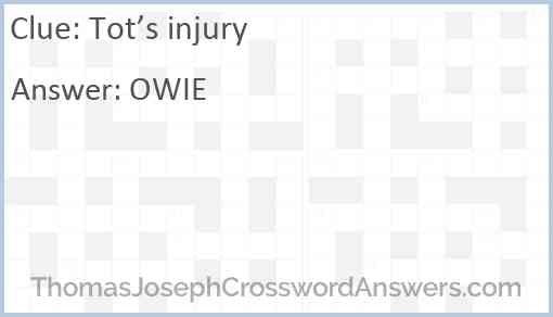 Tot’s injury Answer