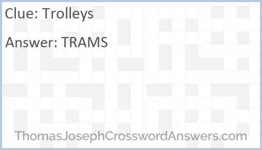 Trolleys Answer