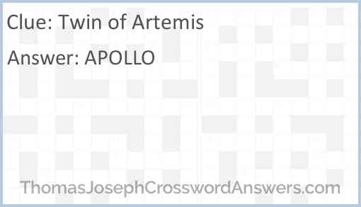 Twin of Artemis Answer