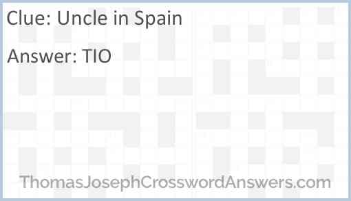 Uncle in Spain Answer
