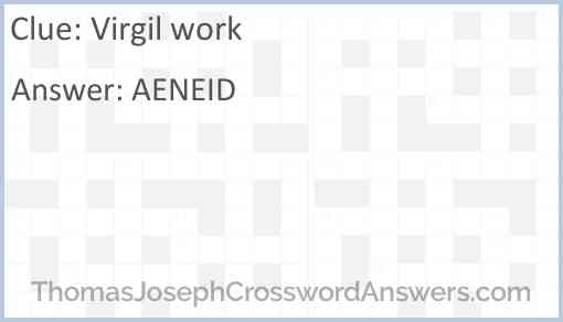 Virgil work Answer