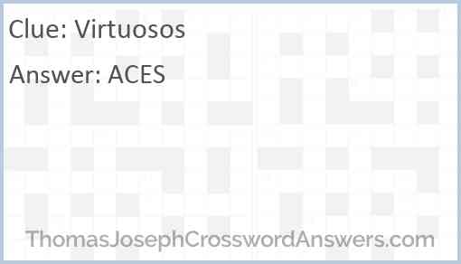 Virtuosos Answer