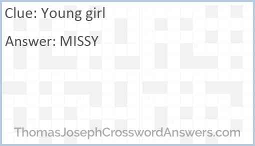Young girl Answer
